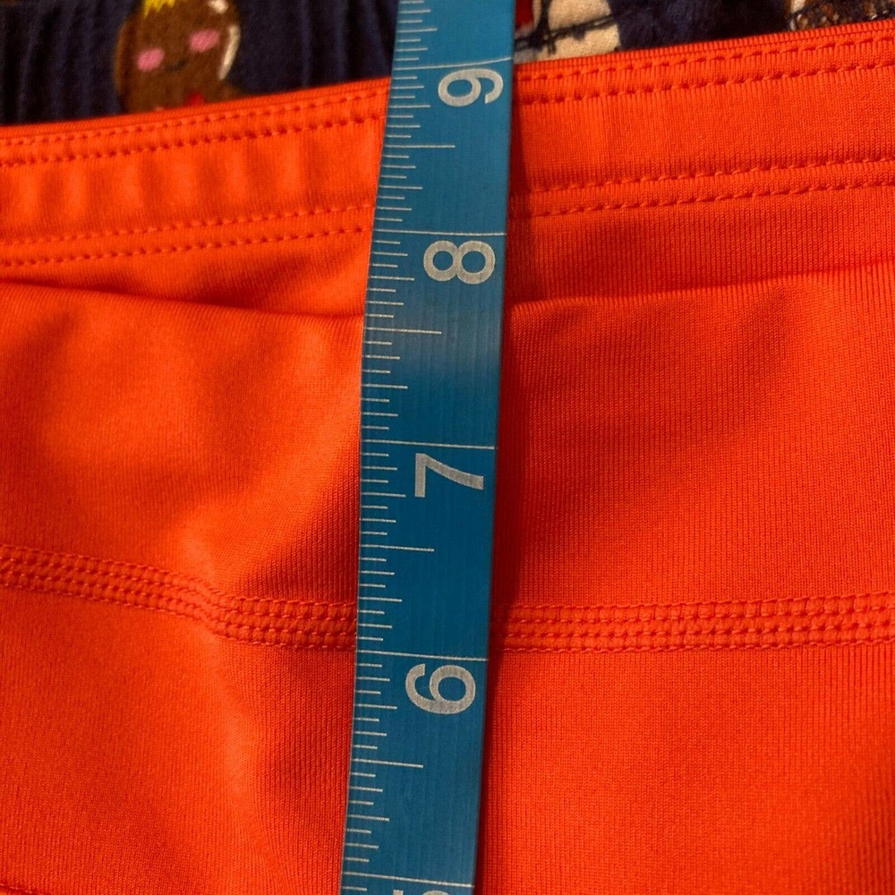 Athleta Leggings Womens‎ Sz XS Orange Chaturanga Capri Crop Pocket Logo - Picture 11 of 12